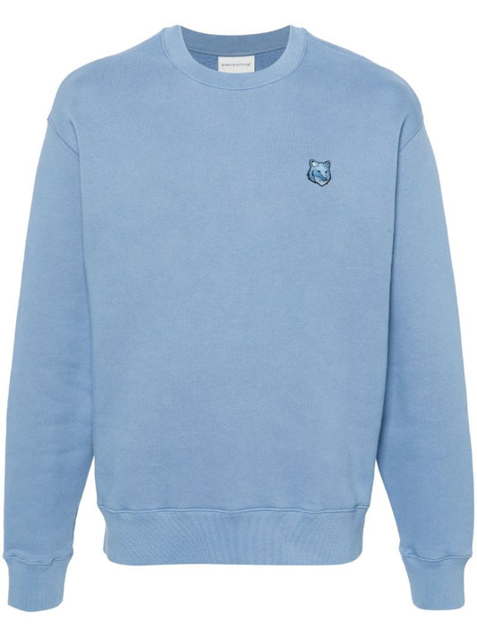 Blue Bold Fox Head Sweatshirt