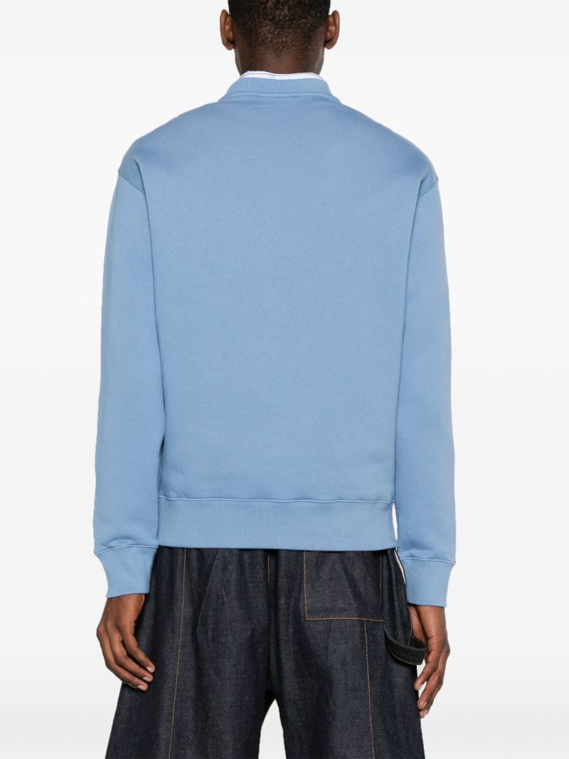 Blue Bold Fox Head Sweatshirt