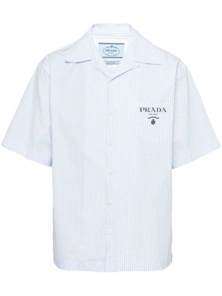 White Striped Cotton Shirt