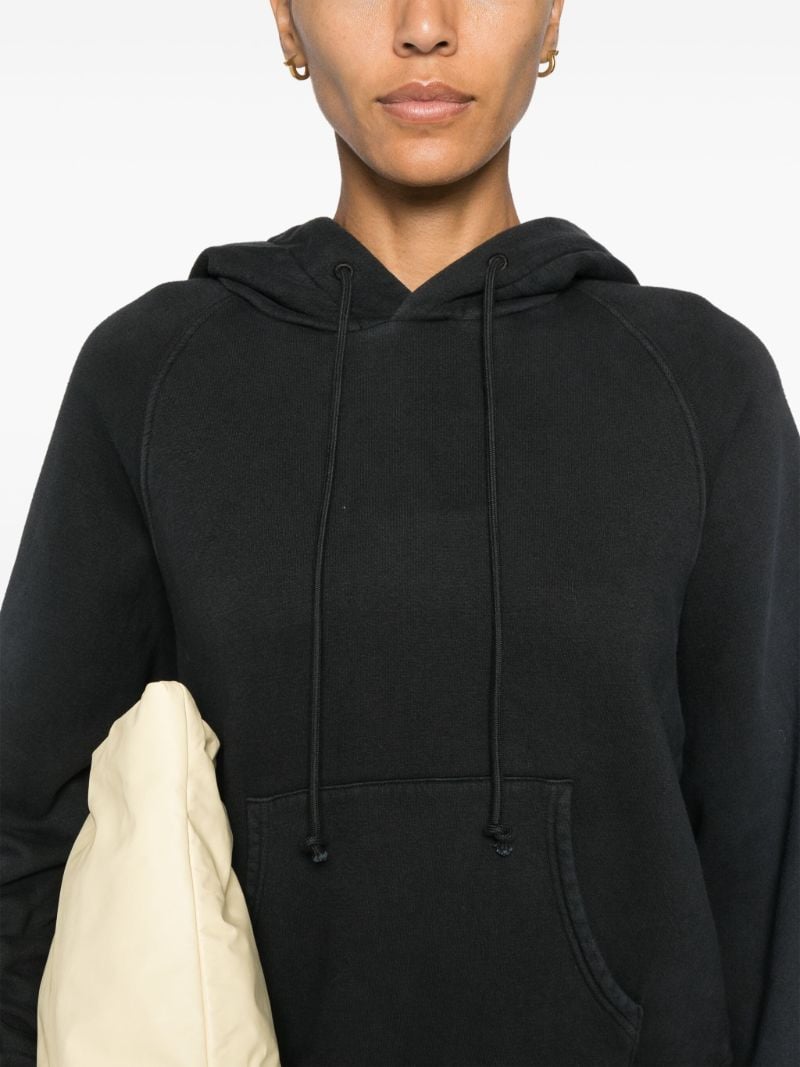 Black Naoki Cotton Hoodie