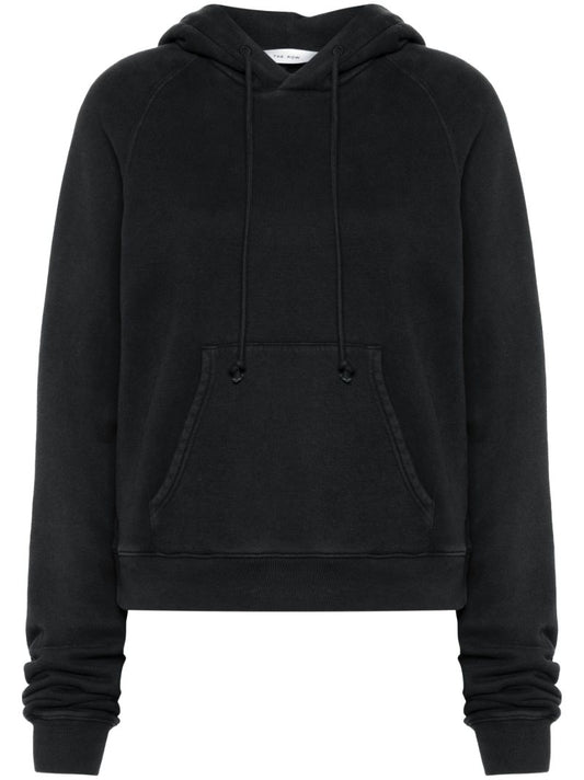 Black Naoki Cotton Hoodie