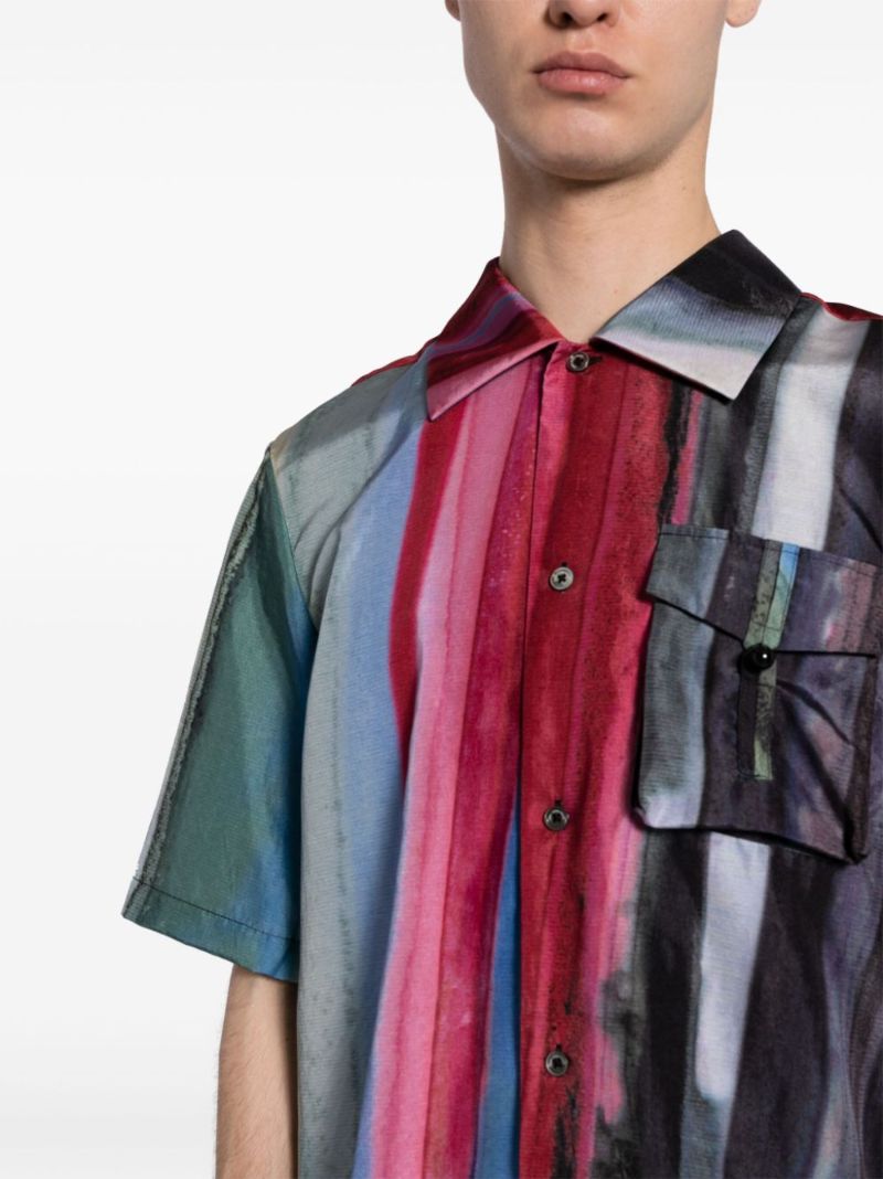 Multicolour Printed Cotton Shirt