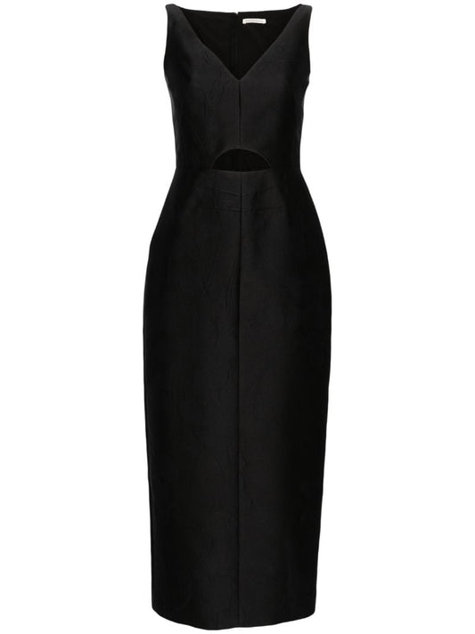 Black Illyse CloquÃ_x0083_Â© Midi Dress