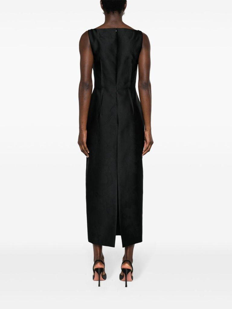 Black Illyse CloquÃ_x0083_Â© Midi Dress