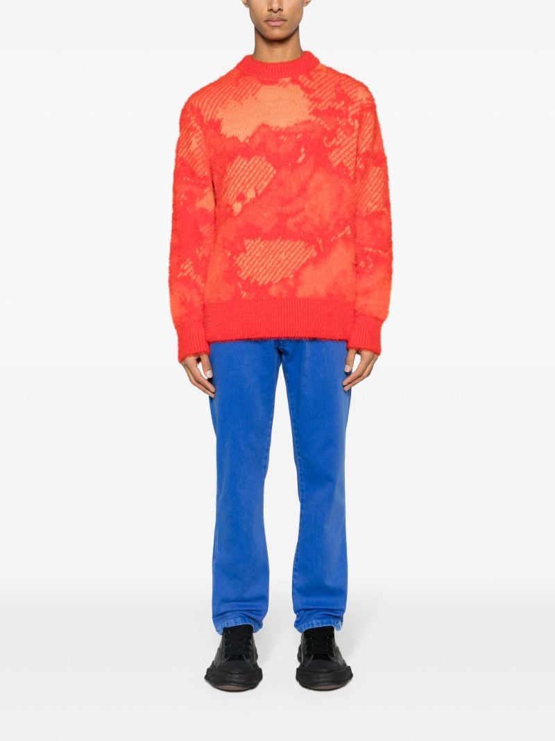 Blue Mokollur Straight-leg Jeans