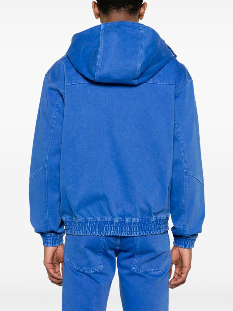 Blue Myrkur Twill Hooded Jacket