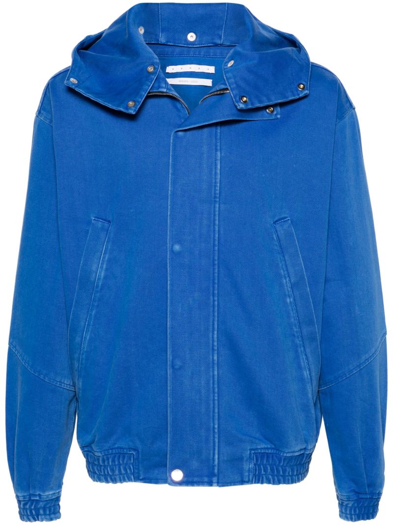 Blue Myrkur Twill Hooded Jacket
