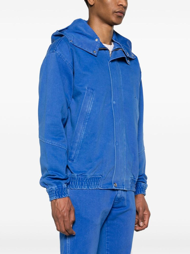 Blue Myrkur Twill Hooded Jacket