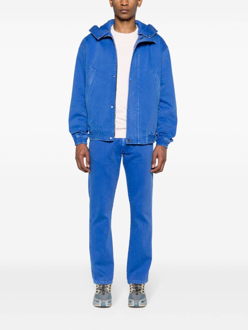 Blue Myrkur Twill Hooded Jacket