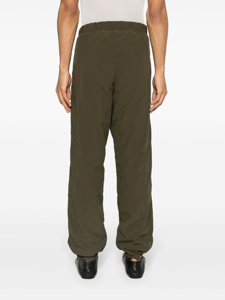 Green Leggur Straight-leg Track Pants