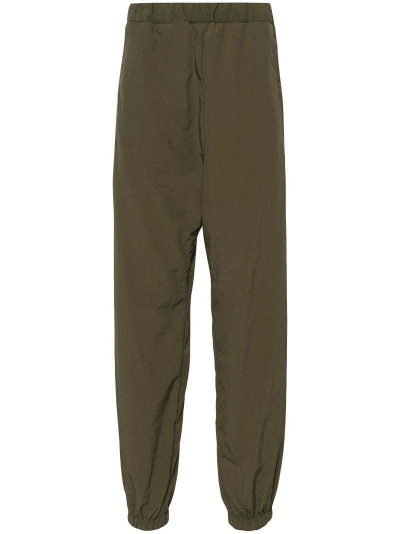 Green Leggur Straight-leg Track Pants