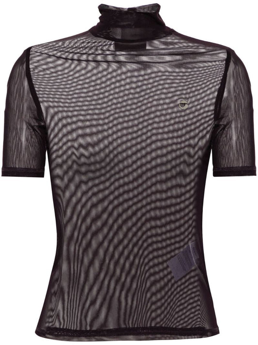 High-neck Top