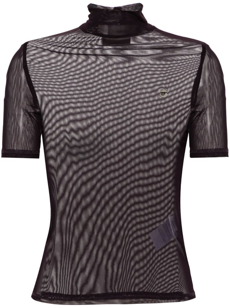 High-neck Top
