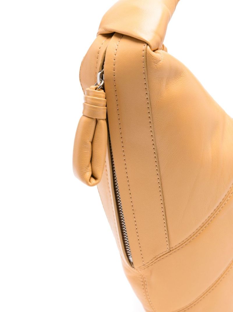 Yellow Medium Croissant Shoulder Bag