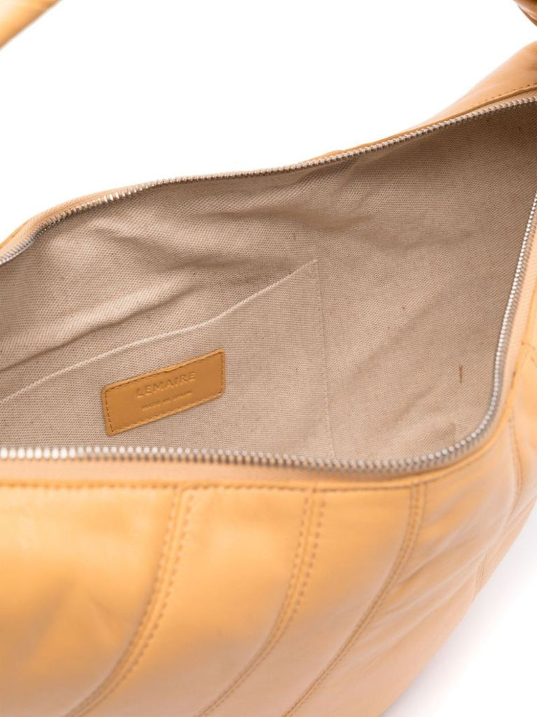 Yellow Medium Croissant Shoulder Bag