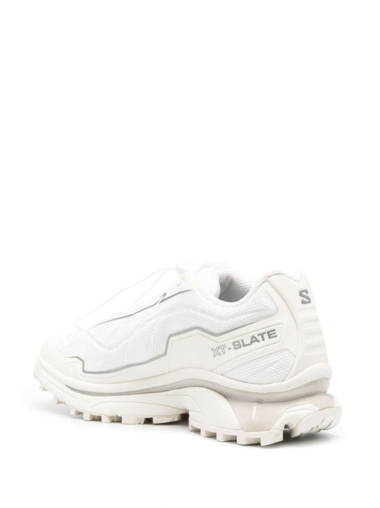 White Xt-slate Panelled Sneakers