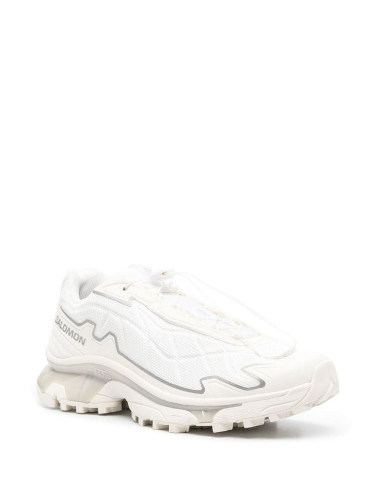White Xt-slate Panelled Sneakers