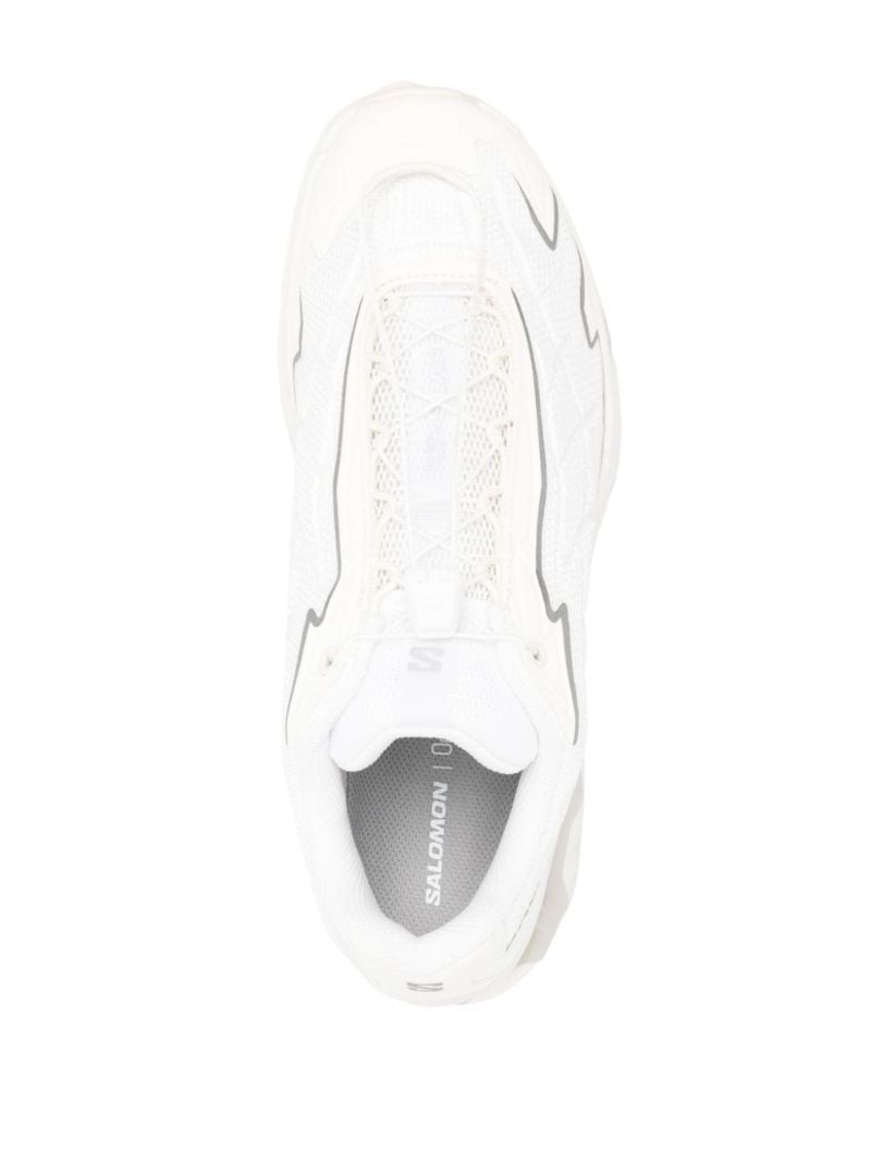 White Xt-slate Panelled Sneakers