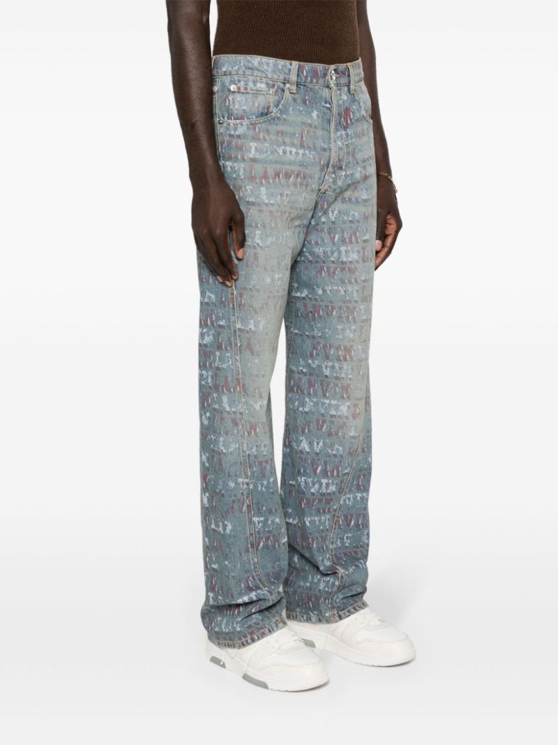 Blue X Future Straight-leg Jeans