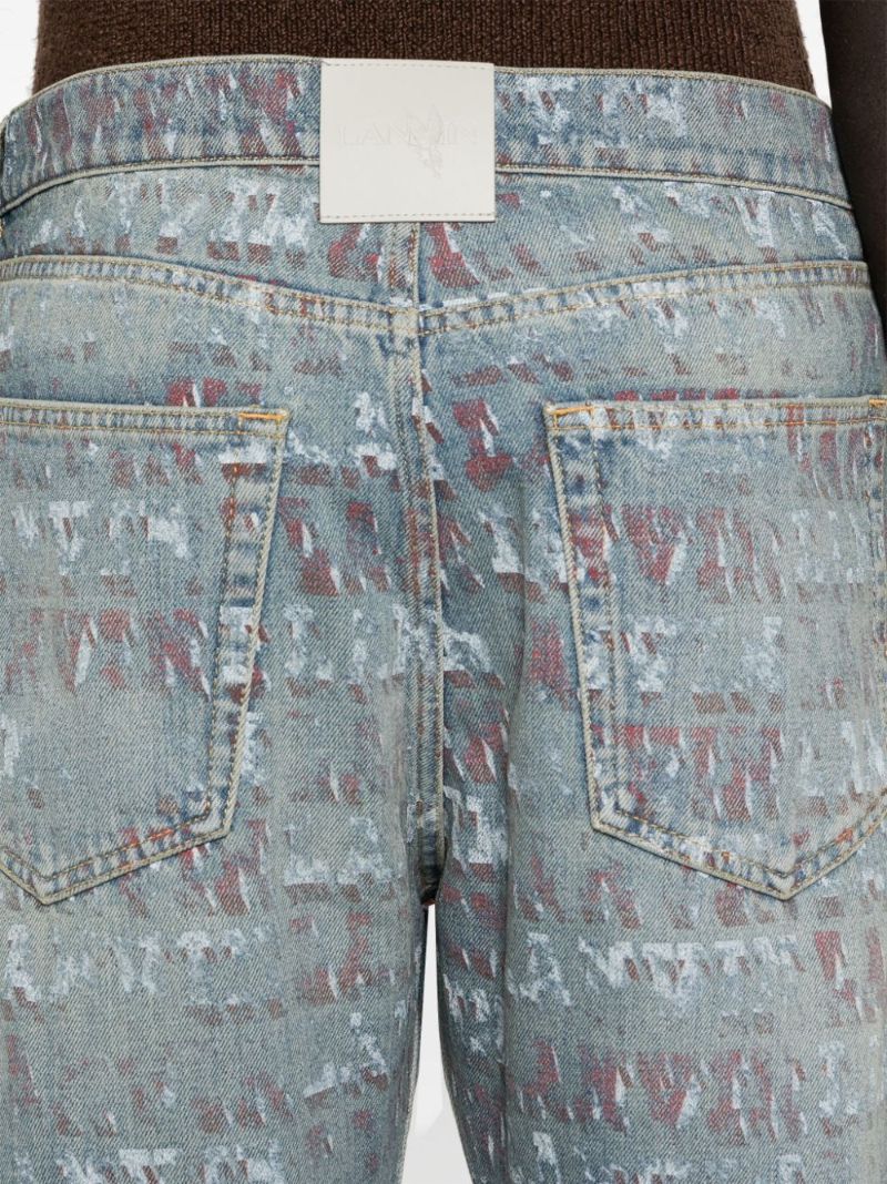 Blue X Future Straight-leg Jeans