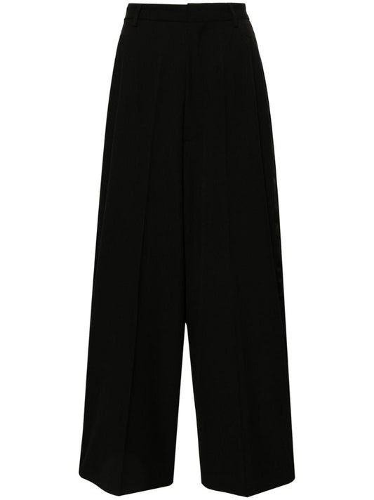 Black Wide-leg Trousers