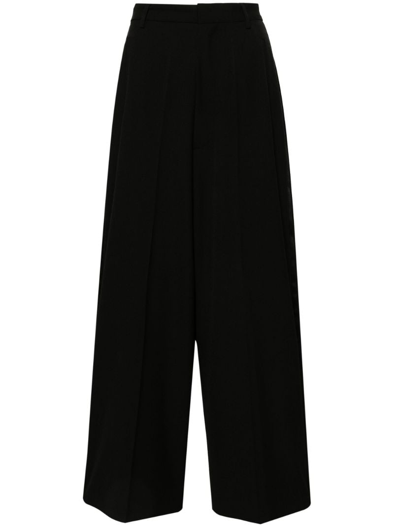 Black Wide-leg Trousers