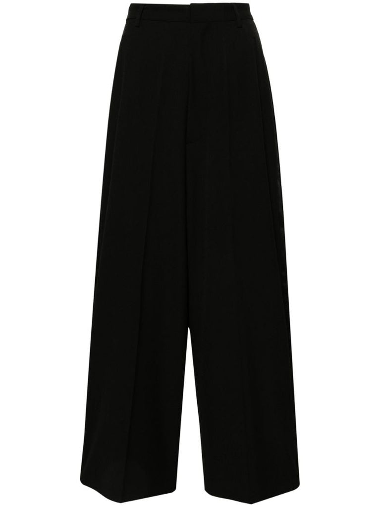 Black Wide-leg Trousers