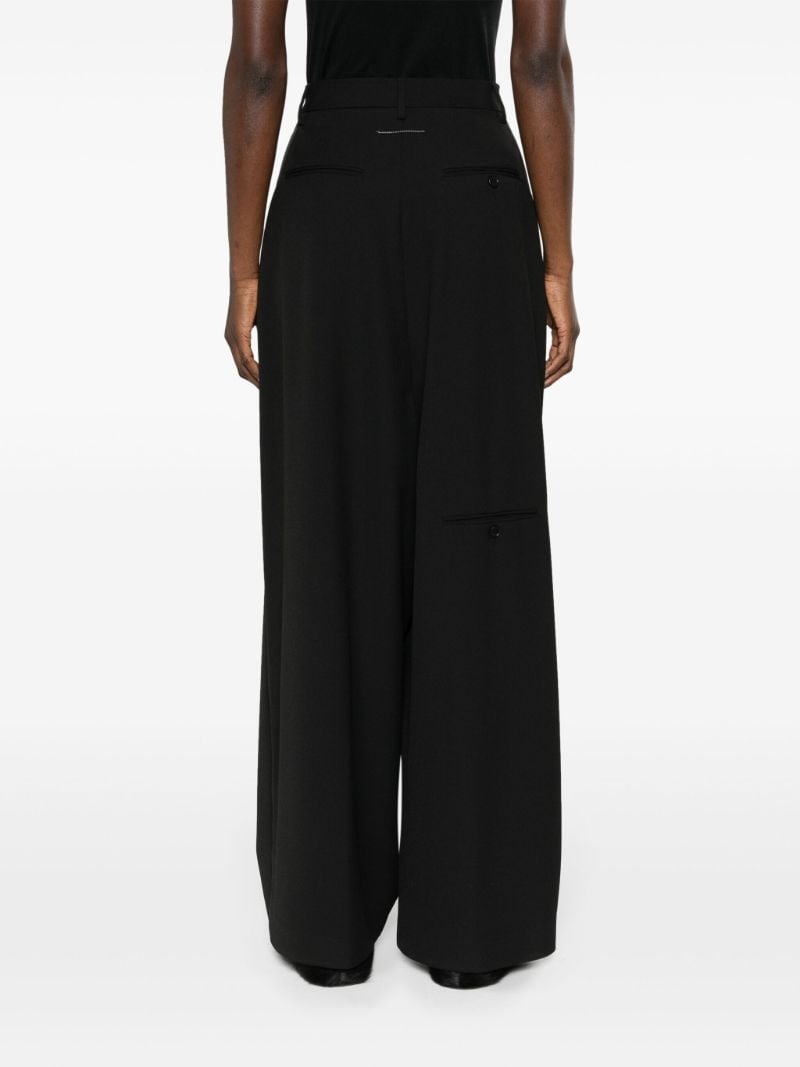 Black Wide-leg Trousers