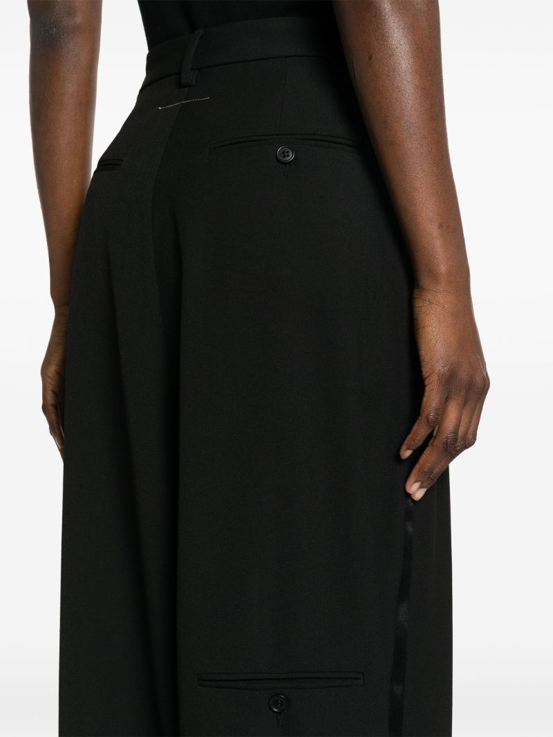 Black Wide-leg Trousers