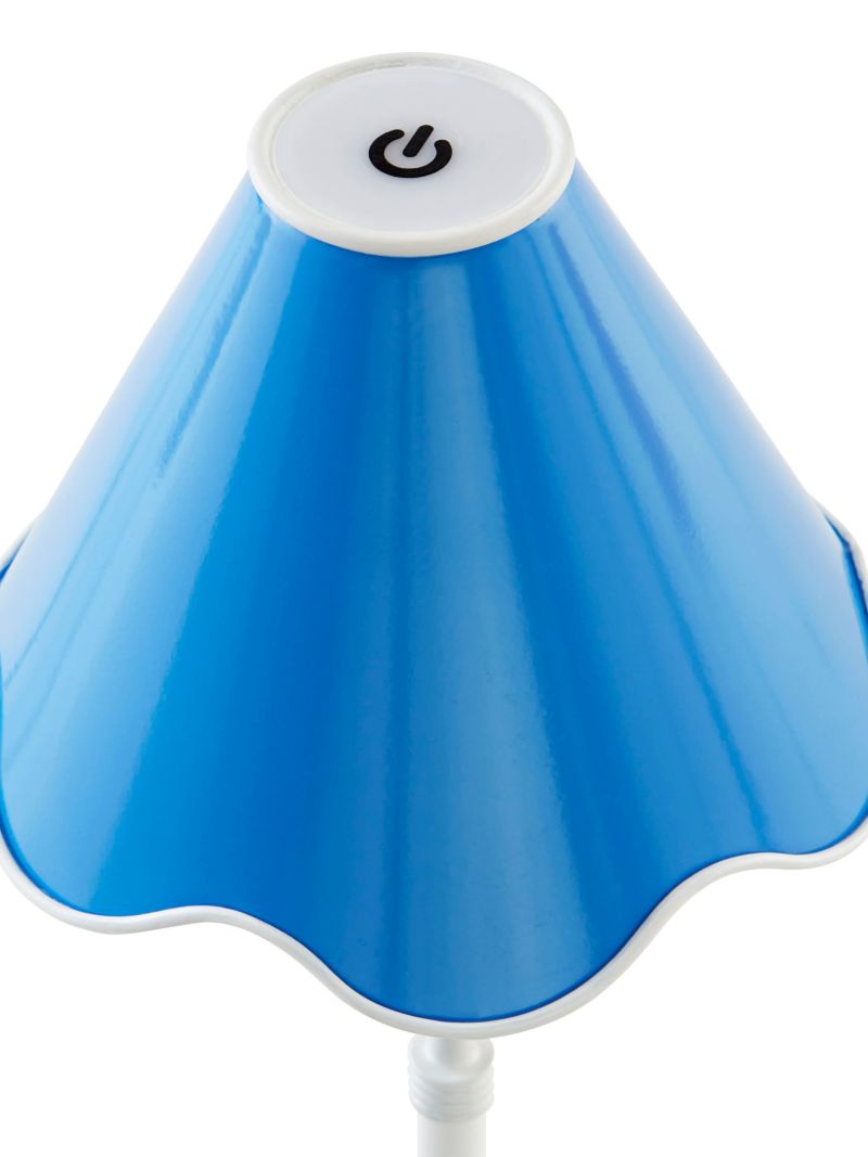 Blue Ripple Rechargeable Lamp