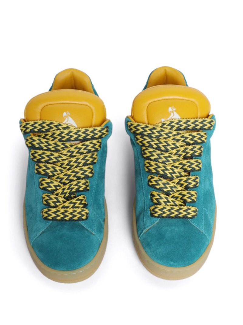 X Future Blue Hyper Curb Sneakers