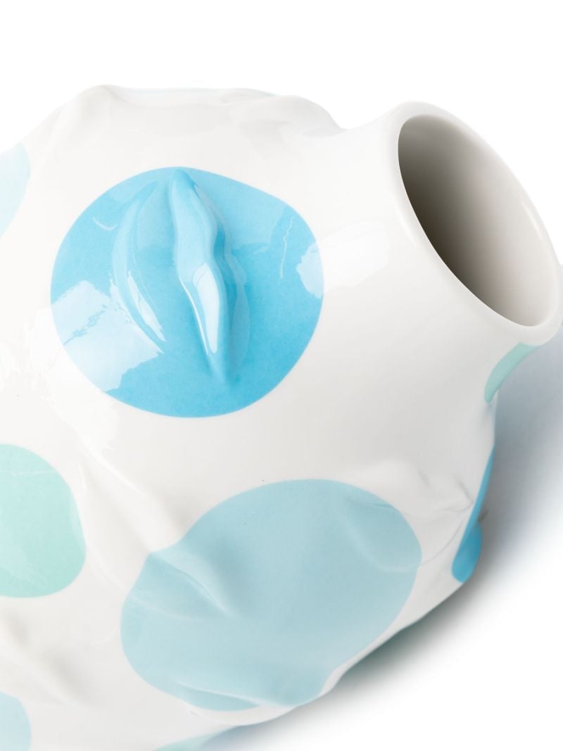 White L'pop Gala Porcelain Vase