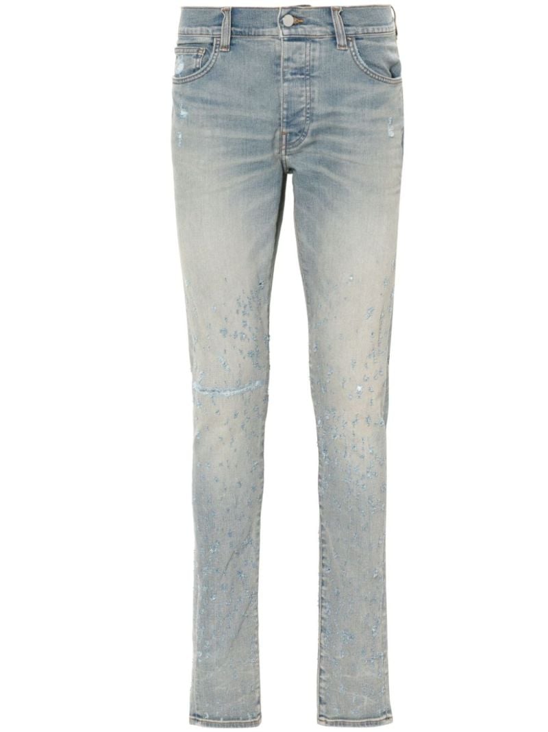 Blue Shotgun Skinny Jeans