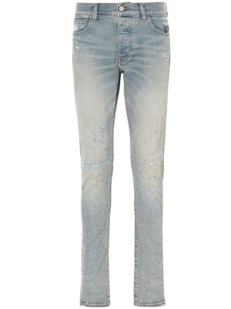 Blue Shotgun Skinny Jeans