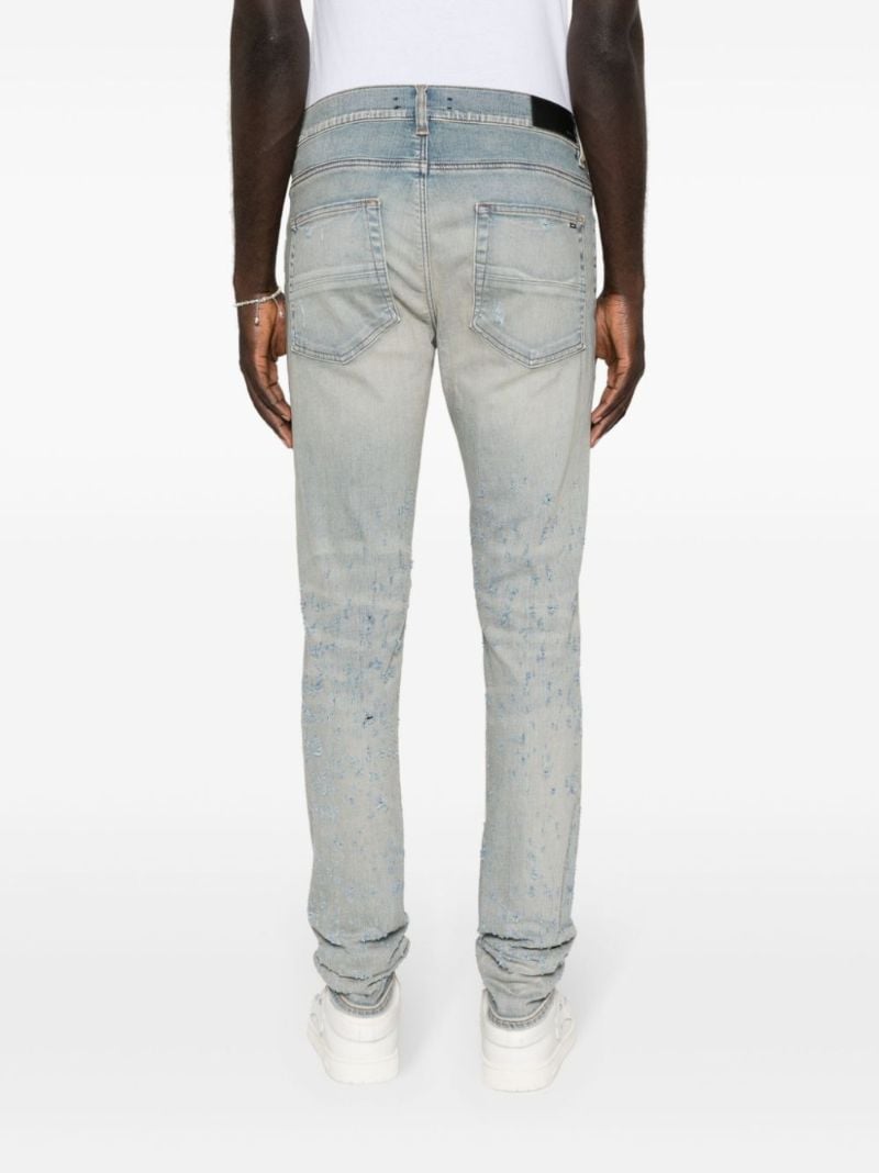 Blue Shotgun Skinny Jeans