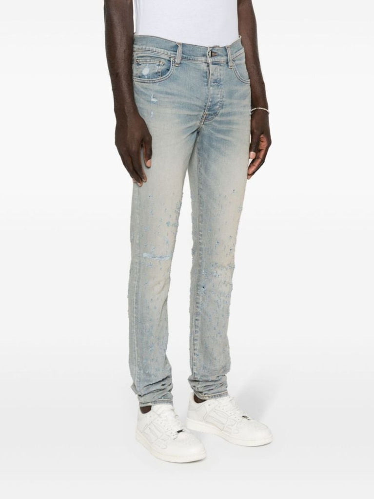 Blue Shotgun Skinny Jeans
