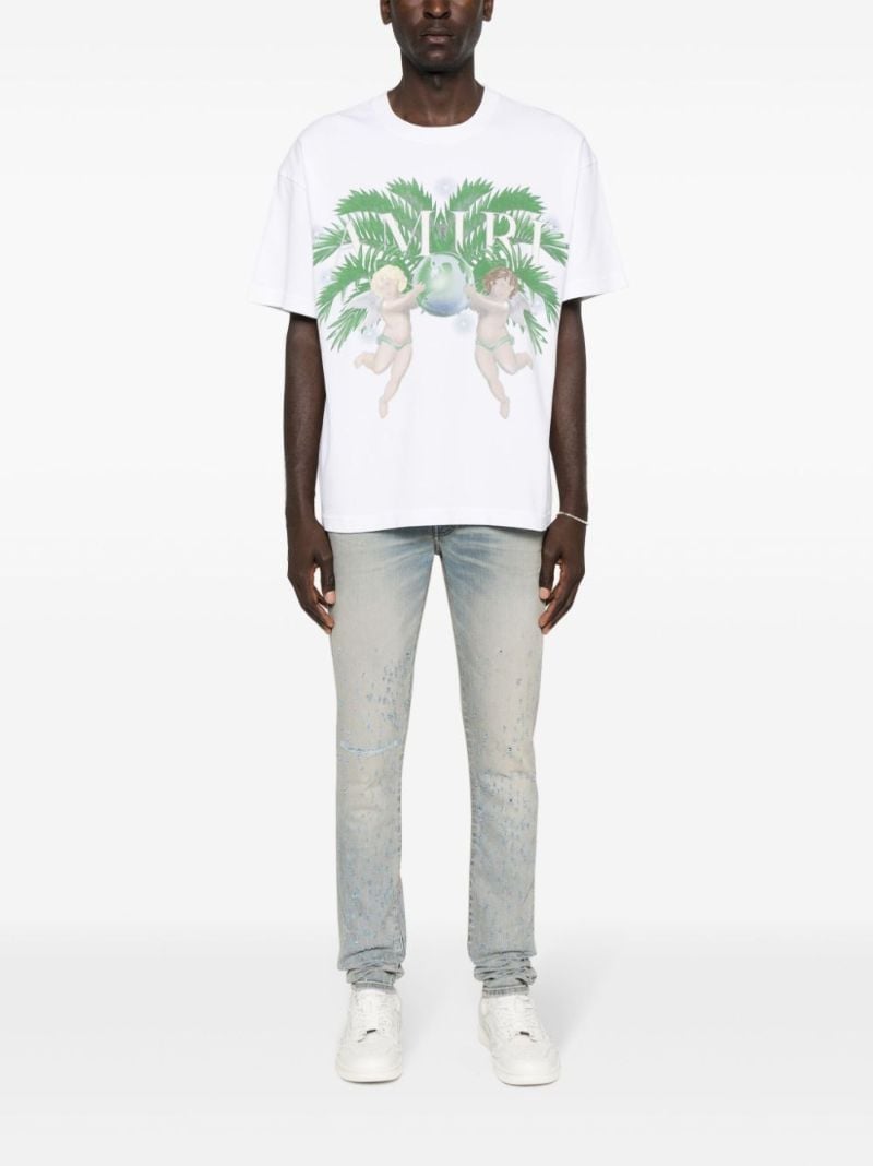 Blue Shotgun Skinny Jeans