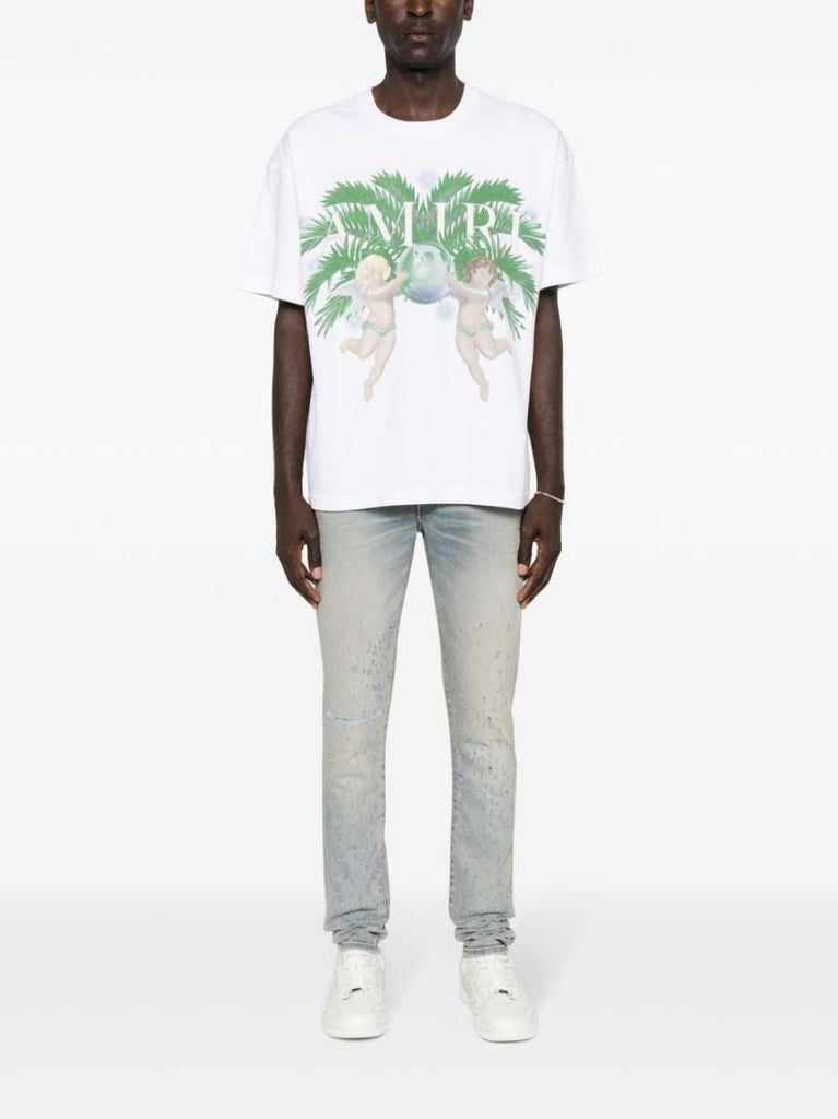 Blue Shotgun Skinny Jeans