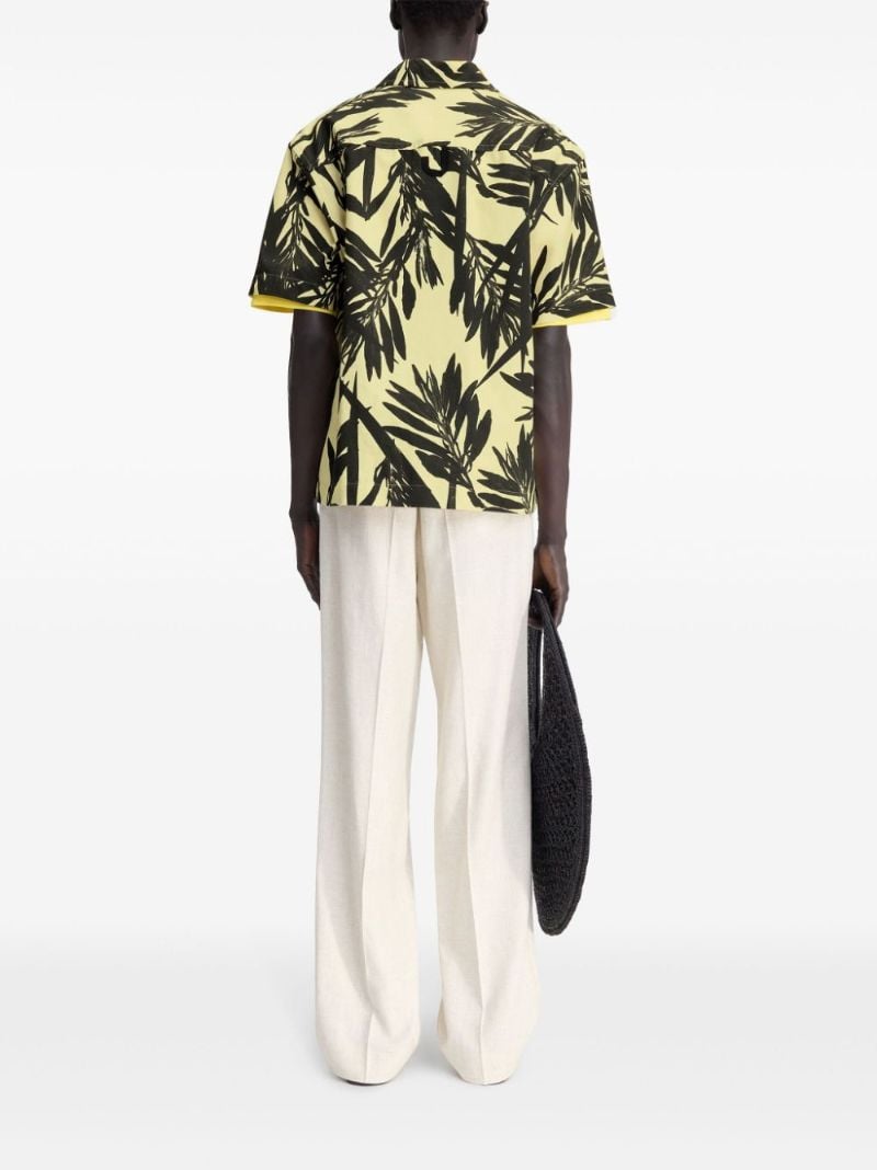 Yellow La Chemise Jean Cotton Shirt