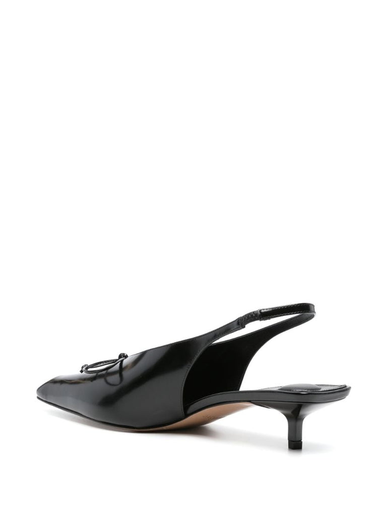 Black Les Slingbacks Cubisto 40 Pumps
