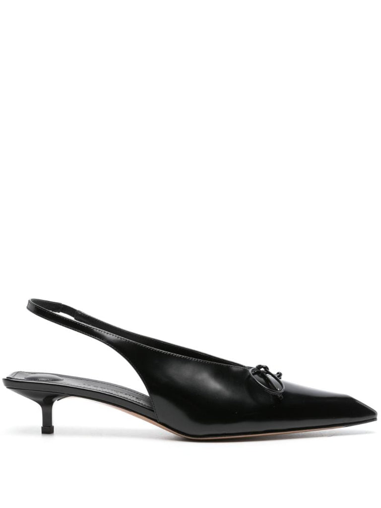 Black Les Slingbacks Cubisto 40 Pumps