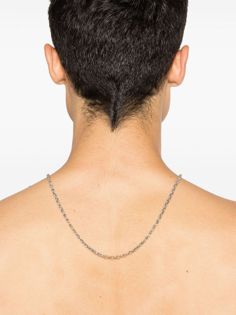 Sterling Silver Thorn-link Chain Necklace