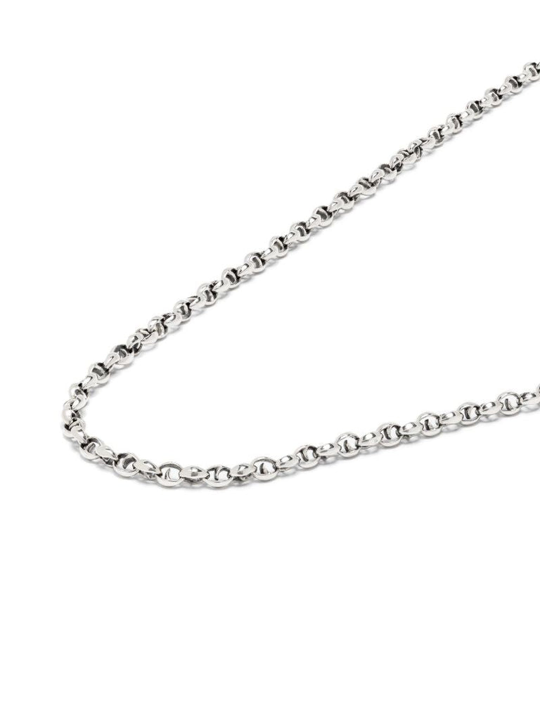 Sterling Silver Thorn-link Chain Necklace
