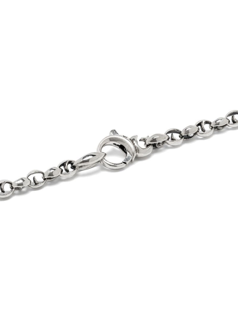 Sterling Silver Thorn-link Chain Necklace