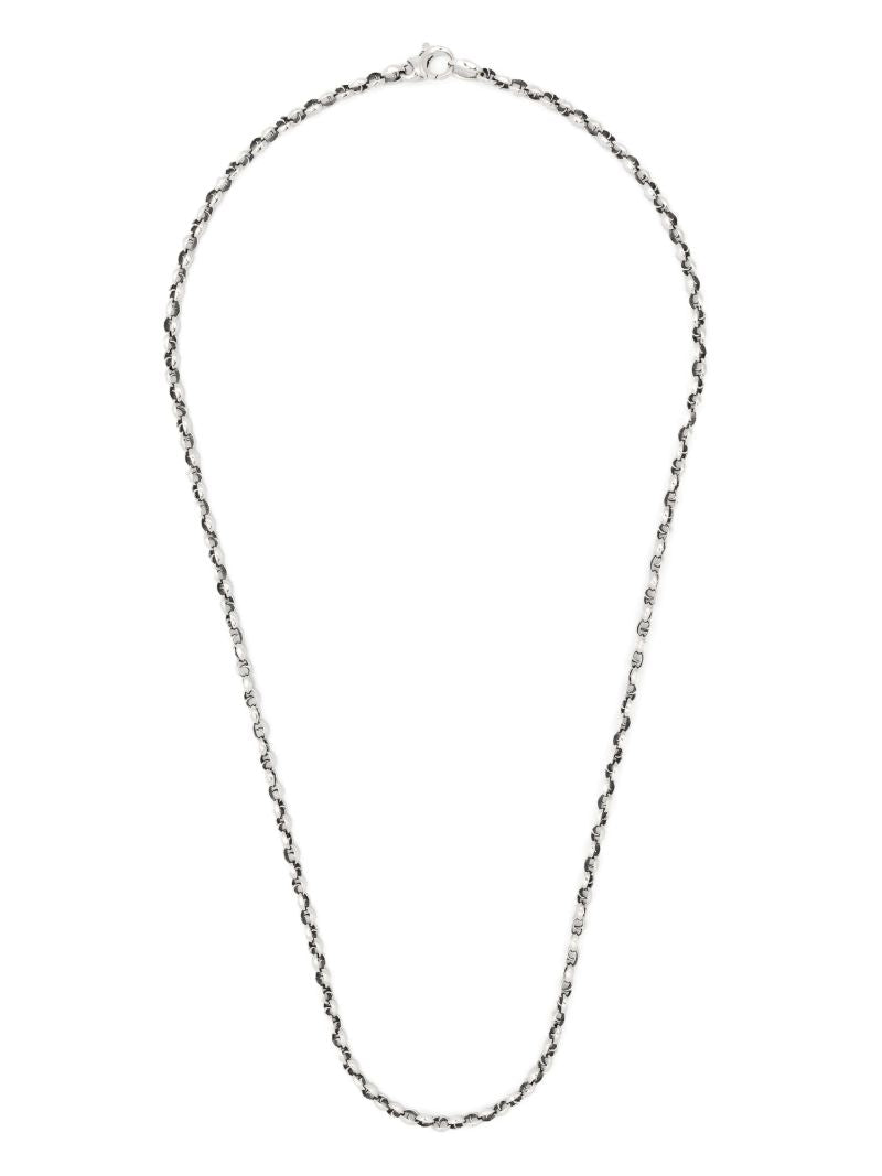 Sterling Silver Thorn-link Chain Necklace
