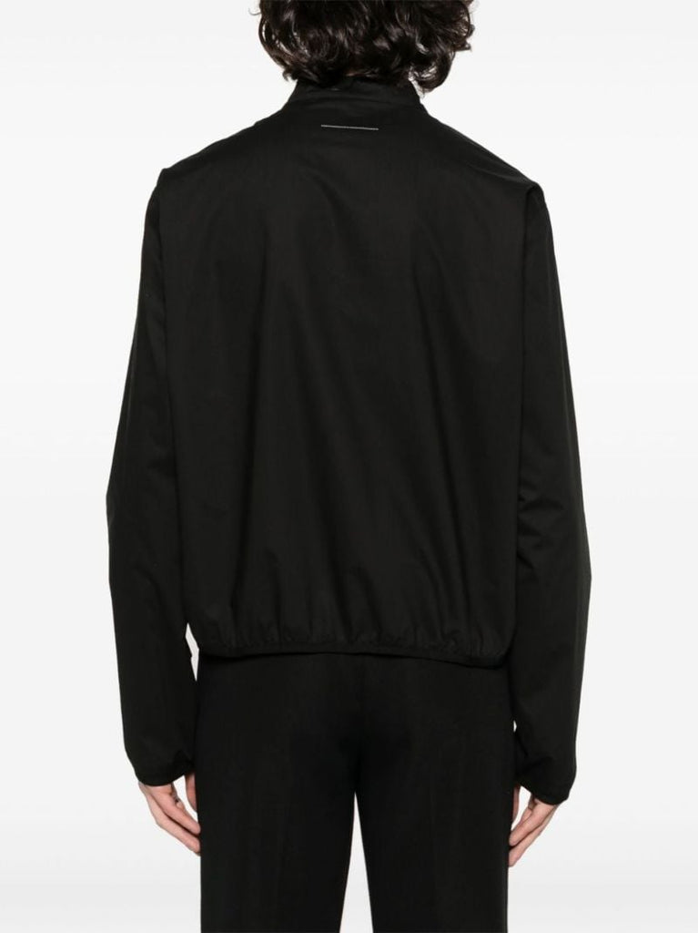 Black Lightweight Cotton Jacket