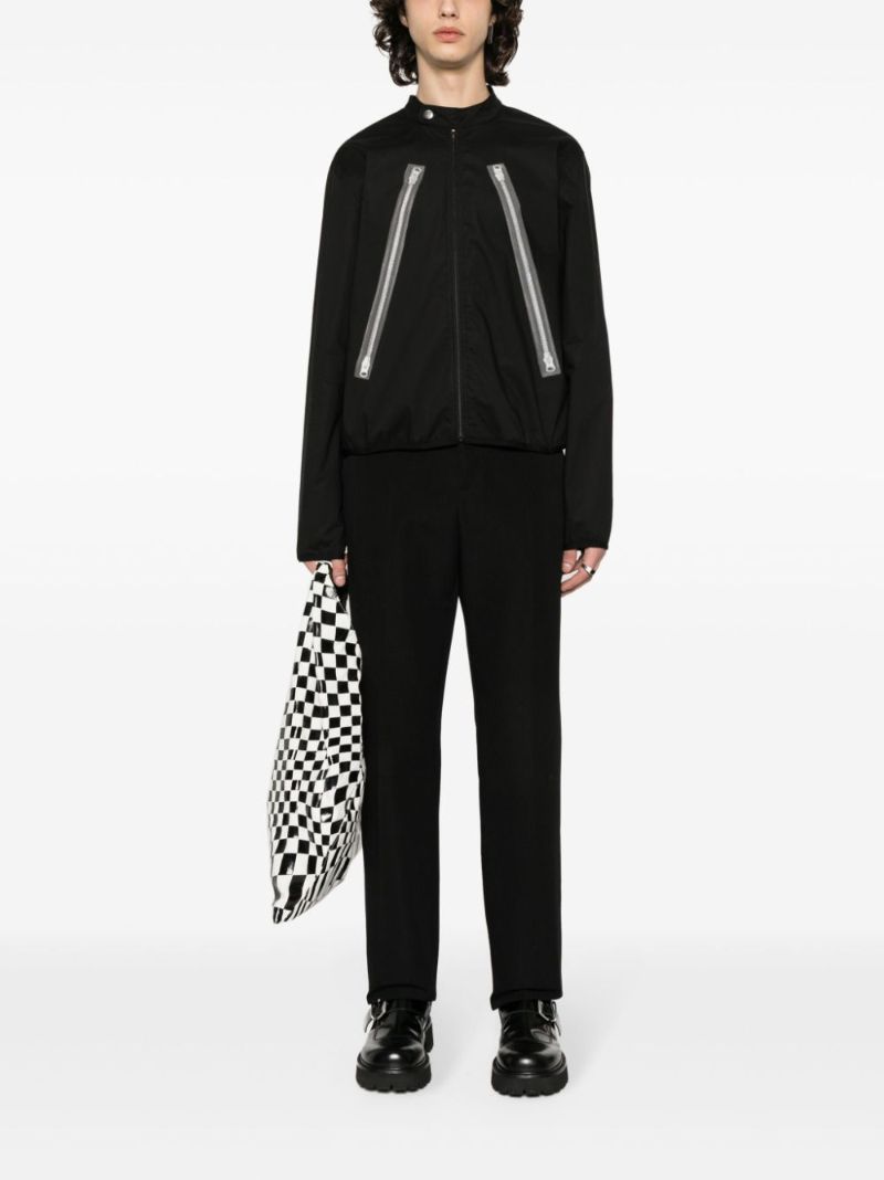 Black Lightweight Cotton Jacket
