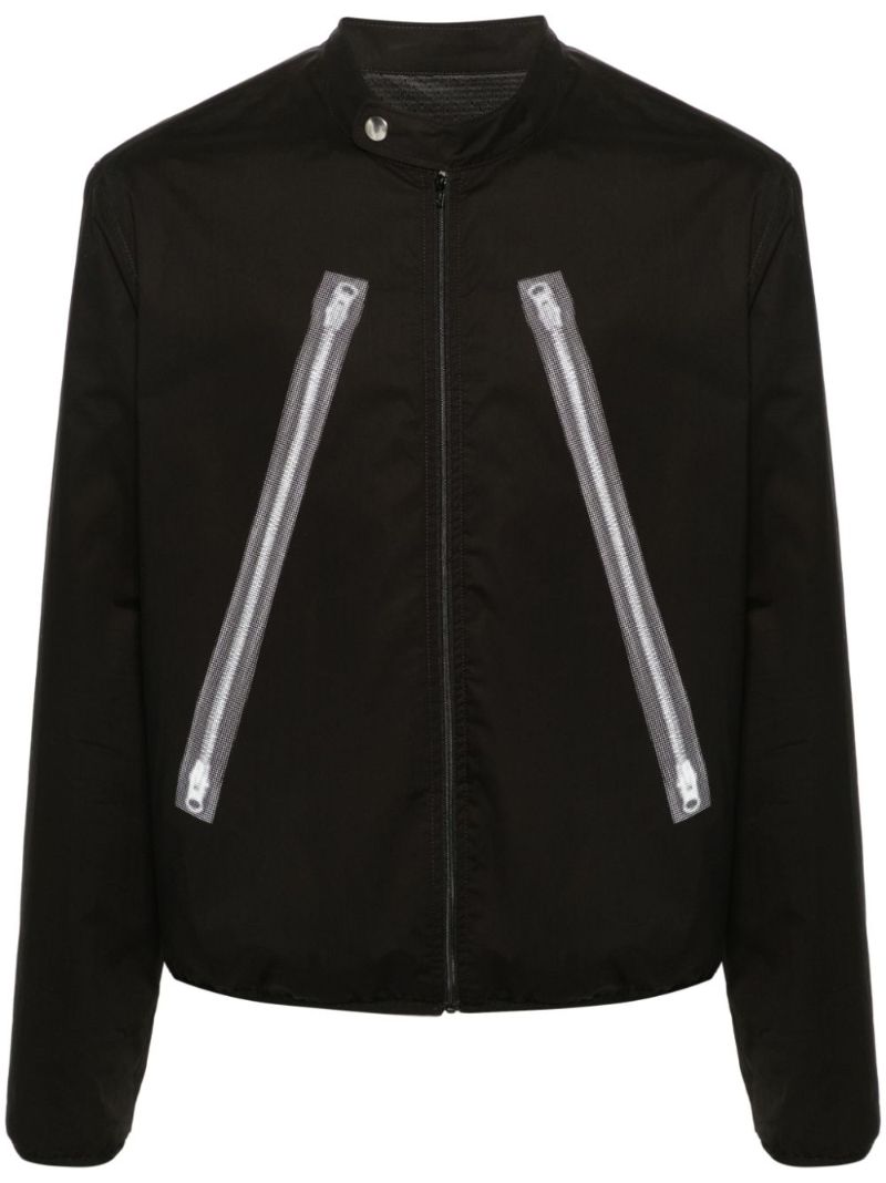 Black Lightweight Cotton Jacket