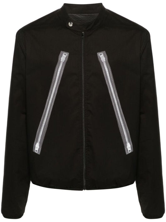 Black Lightweight Cotton Jacket