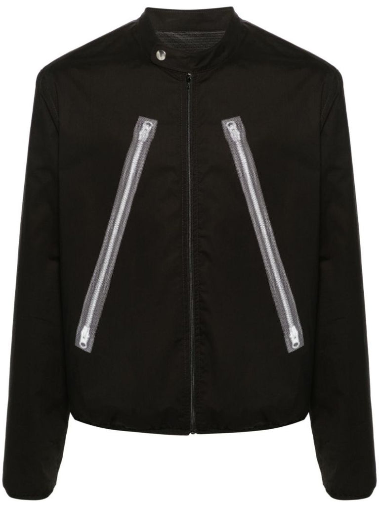 Black Lightweight Cotton Jacket